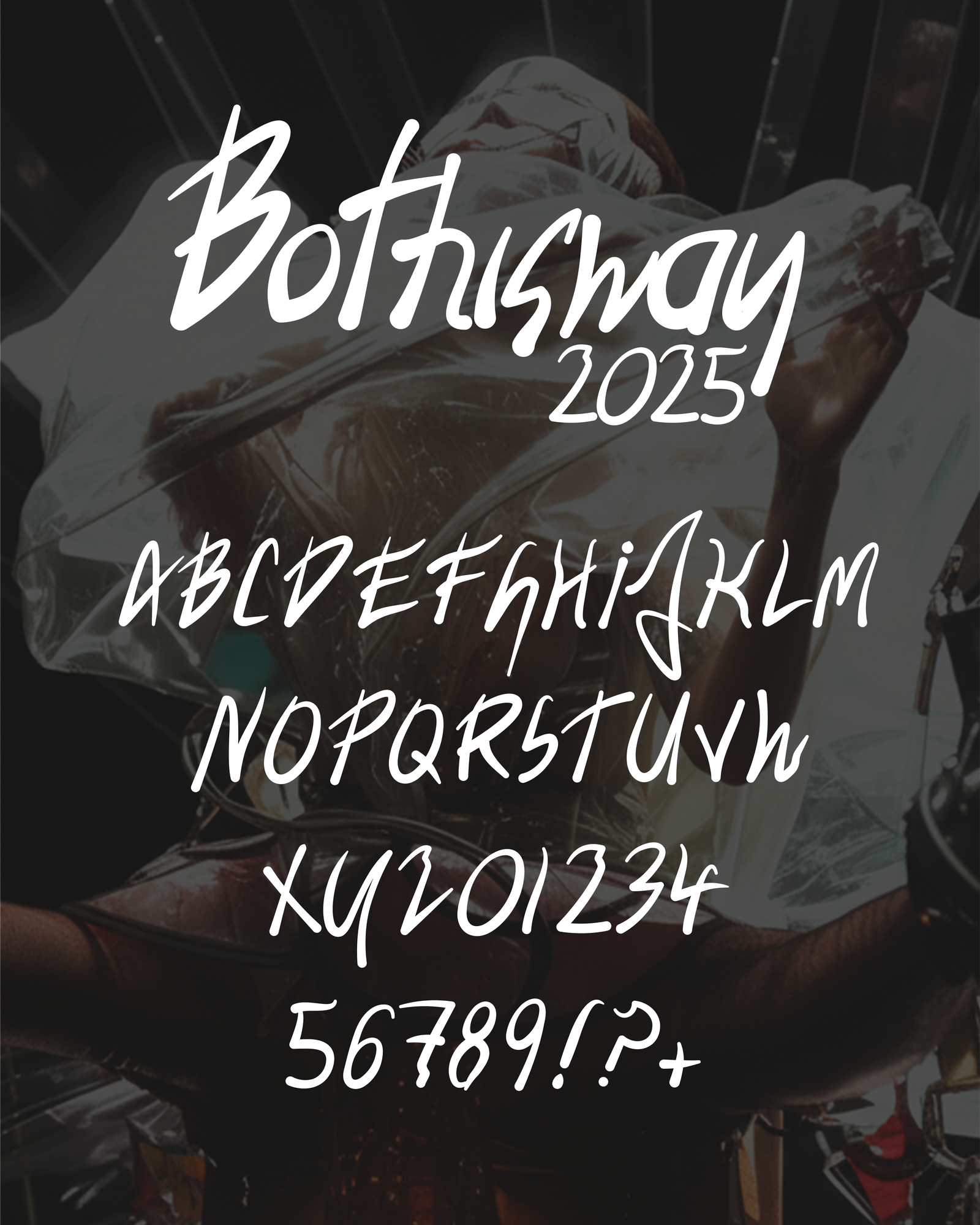Typographie inspirée Lady Gaga Born This Way – Bothisway 2025