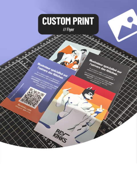 Impression personnalisée - Flyers A6